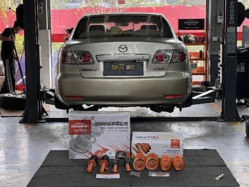 最新の会社の事例について マツダ6の古い車は EDDY調整可能な舒適性緩衝器でアップグレードされています