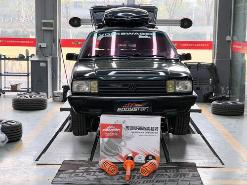 最新の会社の事例について Classic Reborn! Upgrading the 2008 Volkswagen Santana Variant with EDDY Adjustable Comfort Shock Absorber Kit