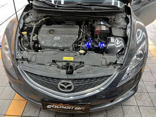 最新の会社の事例について Mazda 6 Upgraded with EDDY Vortex Carbon Fiber Intake Box｜Power Upgrade · Vortex Essence