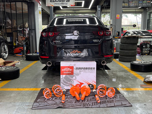 最新の会社の事例について EDDY Case Sharing | 2025 Mazda Axela Next-Gen 2.0L: Dual Upgrade of Comfort and Handling