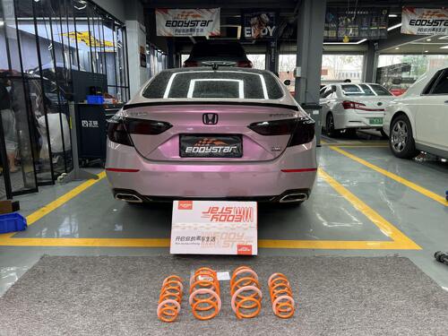 最新の会社の事例について 2022 Honda Inspire 1.5T Upgraded with EDDY Sport Lowering Springs, Balancing Stance and Riding Comfort