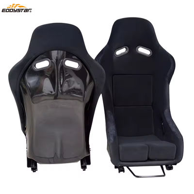 EDDYSTAR カーボンファイバー バケット シート 双スライダー レースカーに簡単に設置