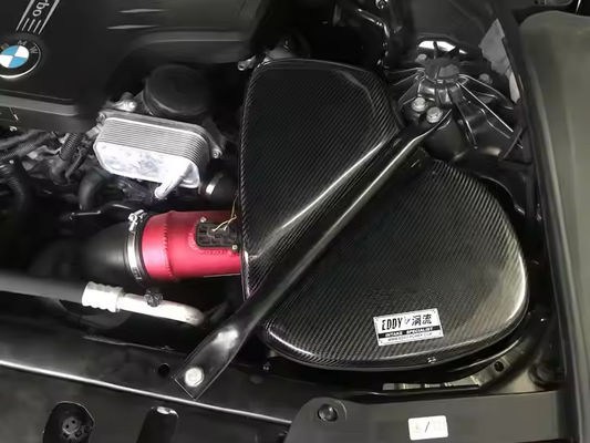 BMW 5 シリーズ用の高流量炭素繊維のベローを換える空気入口