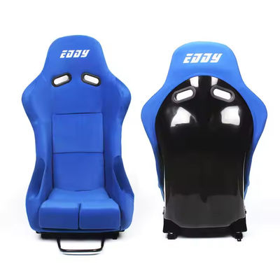 EDDYSTAR 豪華 ブルー ソフト バケット レーシング シート カスタマイズ レーシング カー シート