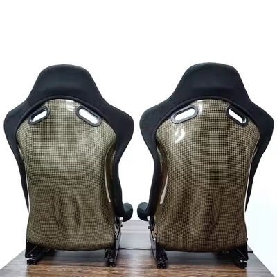 大型 バケット レーシング シート クッション オーダーメイド ロゴ 黒 レーシング シート