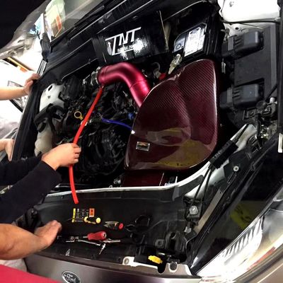 軽量で強いカーボンファイバー入口エアボックス フォード・モンデオ
