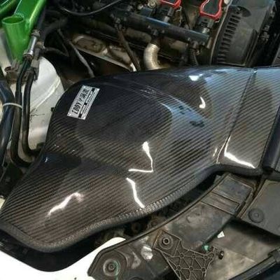 カーボンファイバーエアボックス 軽量 強力 スタイリッシュ アウディA5のアップグレード