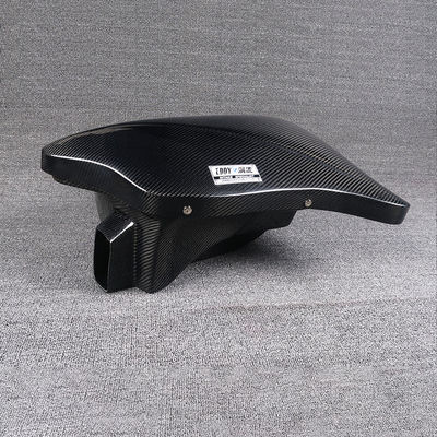 BMW 116i 118i 1.6T(N13)用 高流量設計 EDDYSTAR カーボンファイバーエアインテーク (ボルテックス生成)