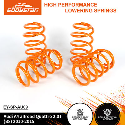 EDDYSTAR High-Stiffness Sport Lowering Springs with Progressive Spring Rate and Precision Fitment for Audi A3 A4